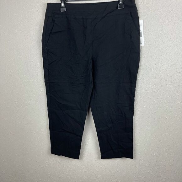 NWT NOTATIONS Women’s Cropped Pants Size 12 - Picture 1 of 6